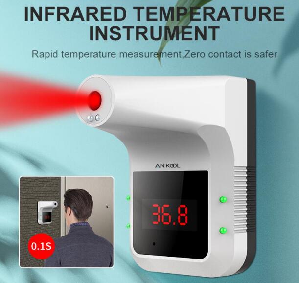 ANKOOL Bluetooth Wall Mount Infrared Thermometer Support Mobile Phone