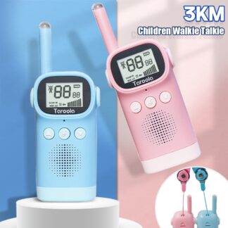 Electronic Kids Walkie Talkie Toys Children Spy Gadgets Baby Radio Phone 3km Range Christmas Birthday Gift For Boys Girls