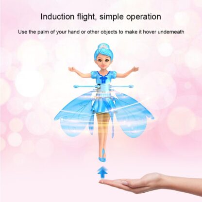 Creative Little Fairy Gesture Induction Levitation Flying Toy Smart Levitation Plane Children's Interactive Toy