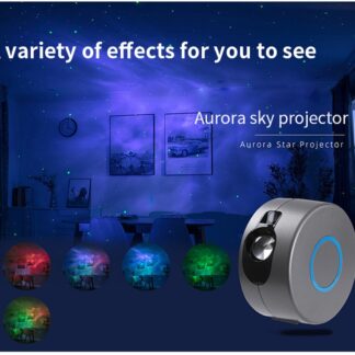 Galaxy Led Projector Night Light Projection Lamp 6 Colors Star Sky Rotation The Ceiling Lamp for Bedroom Kids Gift Starry Lights