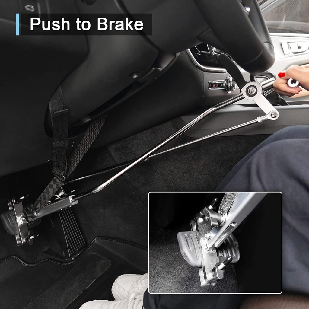 Hand Controls For Disabled Drivers Push And Pull All Metal Steel