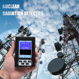 BR-9B Geiger Counter Nuclear Radiation Detector Personal Dosimeter Marble Tester X-Ray Radiation Dosimeter EMF Meter