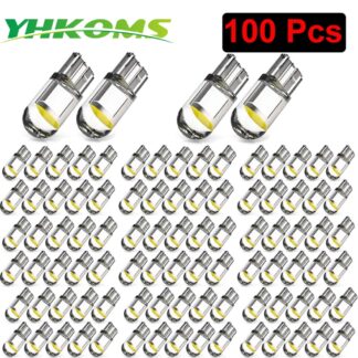 194 W5W LED T10 LED Bulbs For Car Parking Position Lights Interior Map Dome Trunk Lights 12V White Auto Lamp 6000K