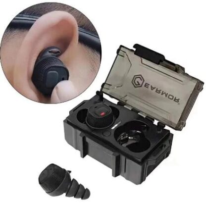 EARMOR M20 MOD3 Electronic Earplugs Headset Anti Noise Ear Plug Noise Canceling for Hunting Silicone Earmuffs Shooting NRR22db
