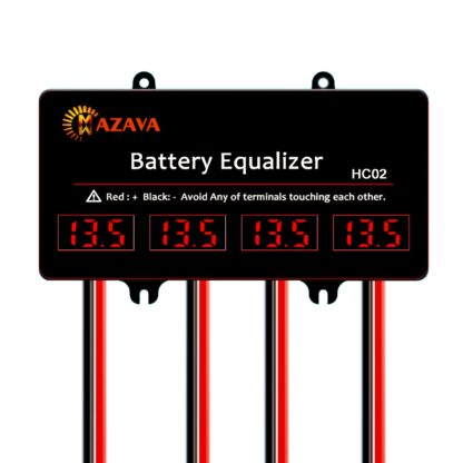 Mazava HC02 LED Display Battery Equalizer for 4 x 12V Batteries Balancer 4S Active Voltage Lead Acid Li li-ion LiFePO4 Battery