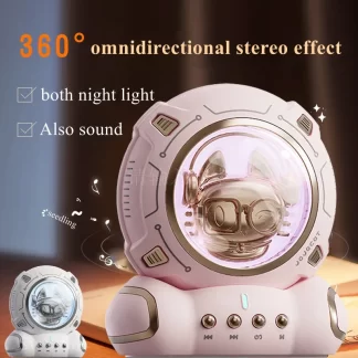 New Astronaut Spaceman Charging Night Light Bluetooth Speaker Wireless High Quality Portable Mini High Volume Card Subwoofer